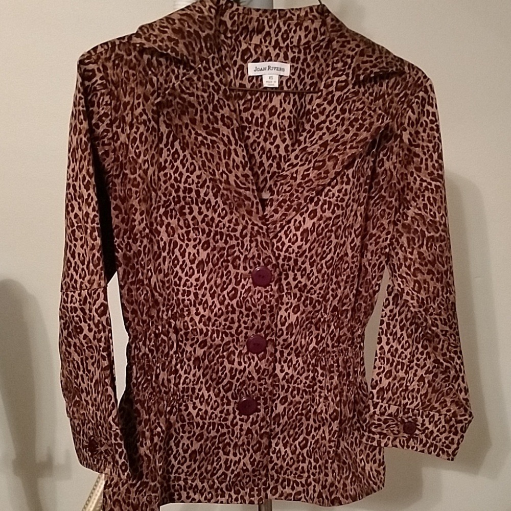 10 rappers Safari print jacket